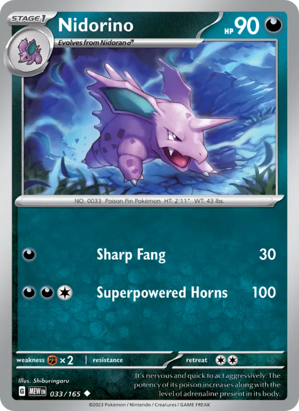 Nidorino – 151 033