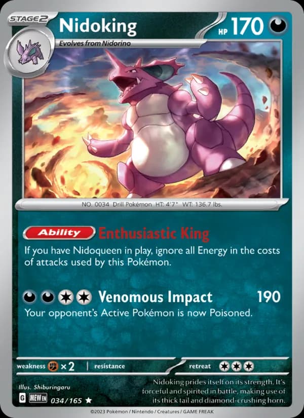 Nidoking – 151 034