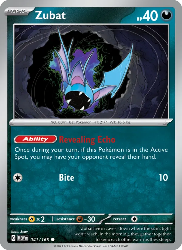 Zubat – 151 041
