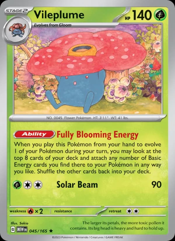 Vileplume – 151 045