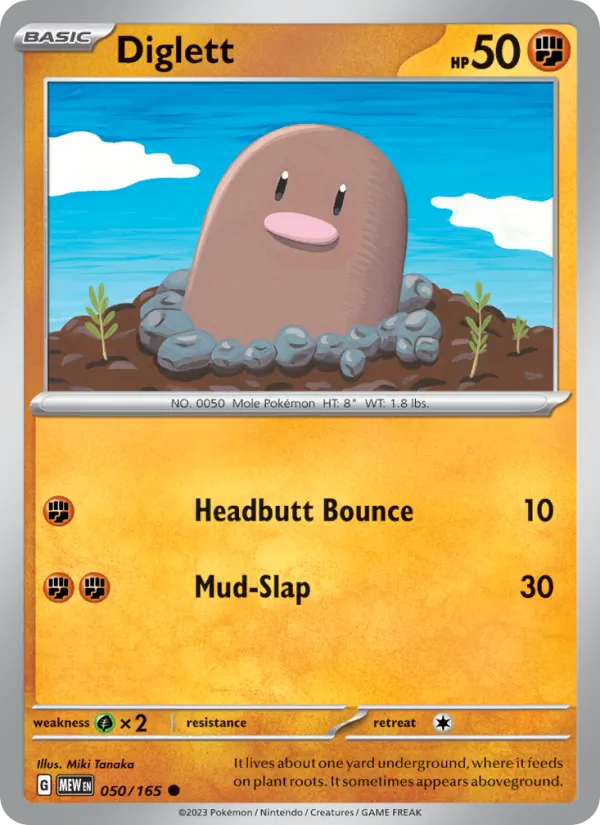 Diglett – 151 050
