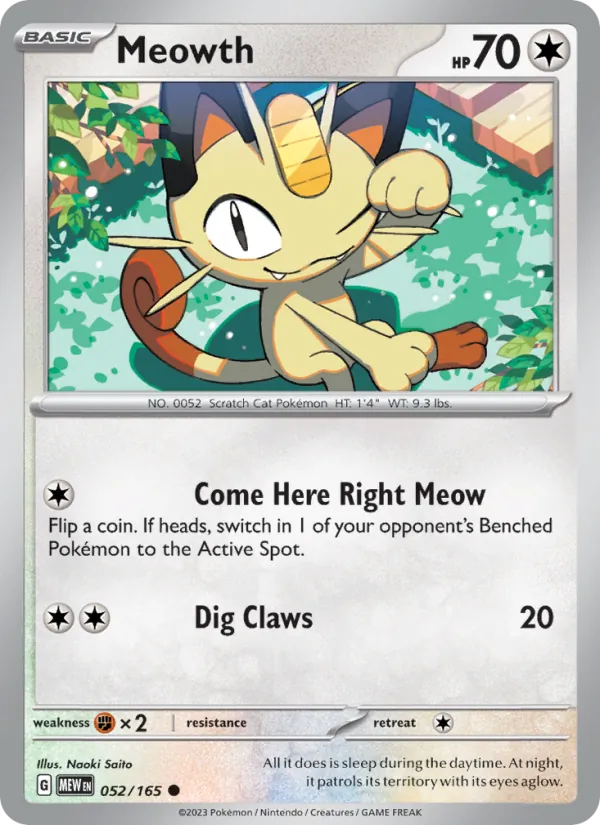 Meowth – 151 052