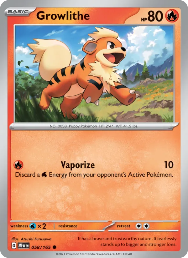 Growlithe – 151 058