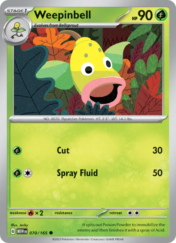 Weepinbell – 151 070