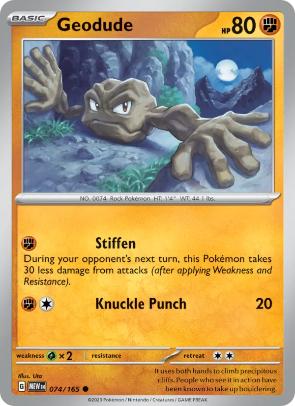 Geodude – 151 074