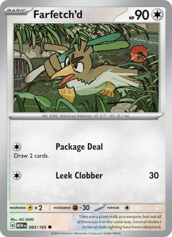 Farfetch'd – 151 083