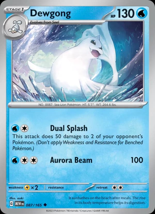 Dewgong – 151 087