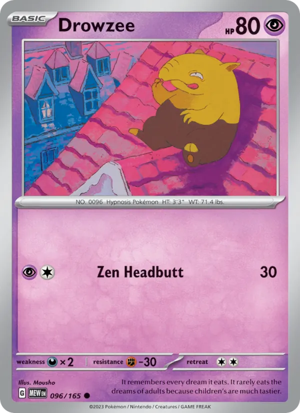 Drowzee – 151 096