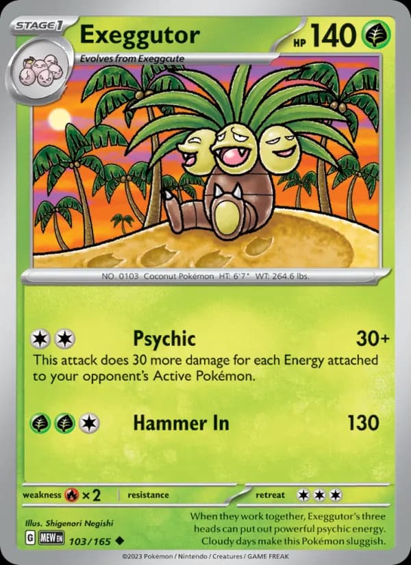 Exeggutor – 151 103