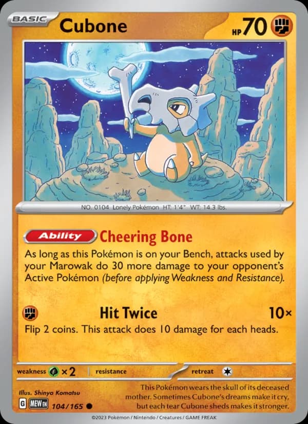 Cubone – 151 104