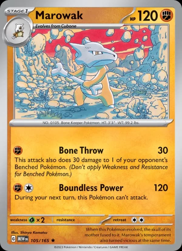 Marowak – 151 105