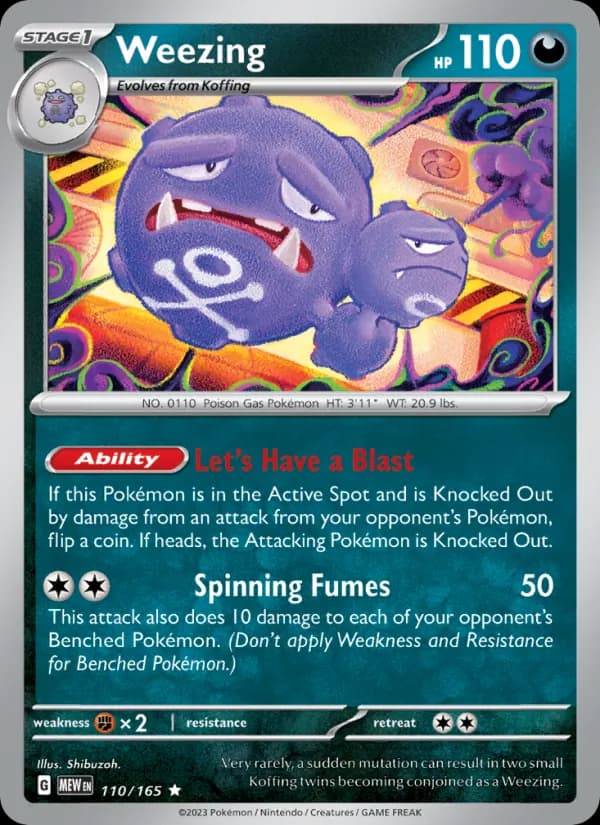 Weezing – 151 110