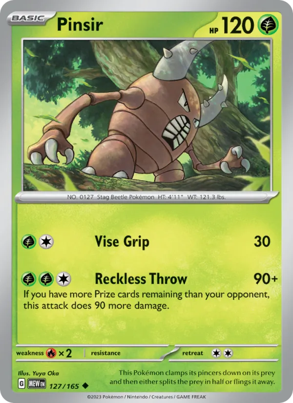 Pinsir – 151 127