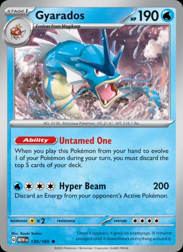 Gyarados – 151 130