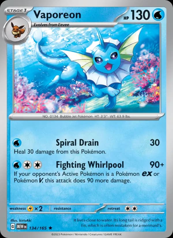 Vaporeon – 151 134