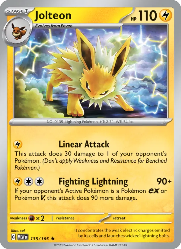 Jolteon – 151 135