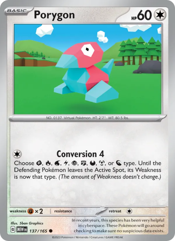 Porygon – 151 137