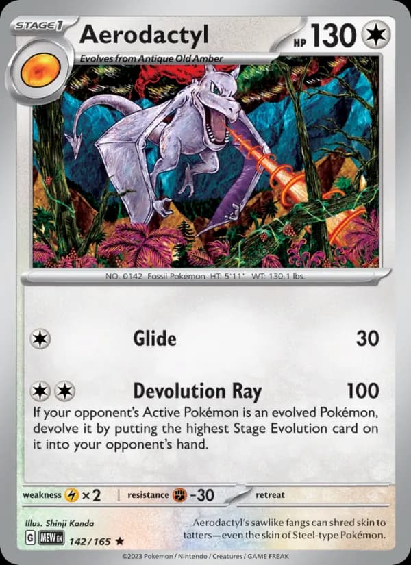 Aerodactyl – 151 142