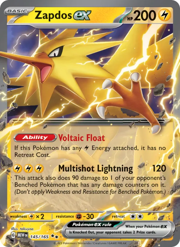 Zapdos ex – 151 145