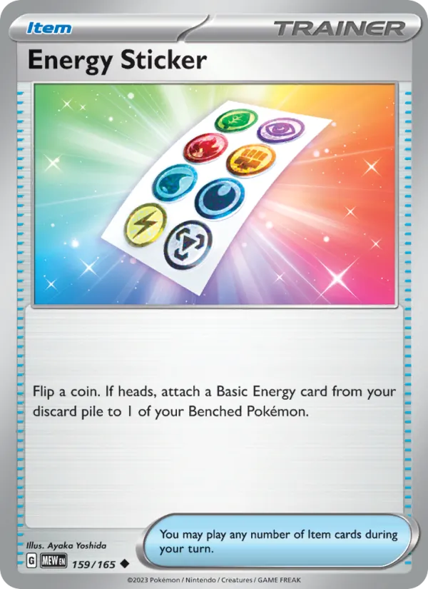 Energy Sticker – 151 159