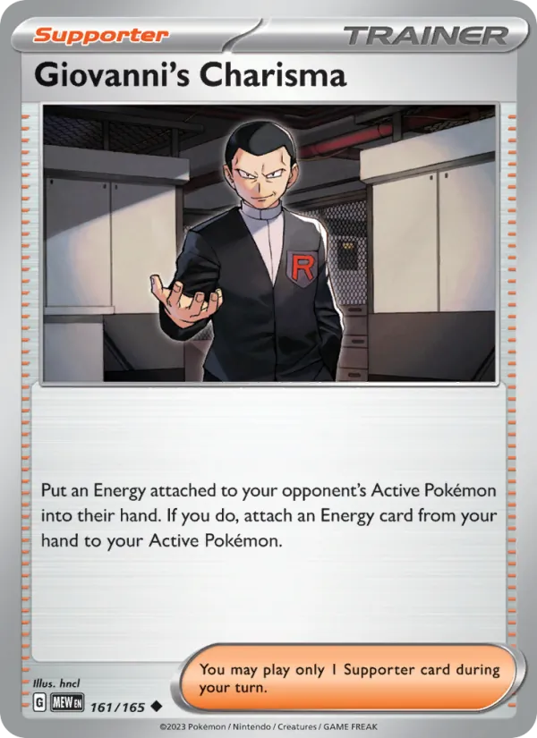 Giovanni's Charisma – 151 161