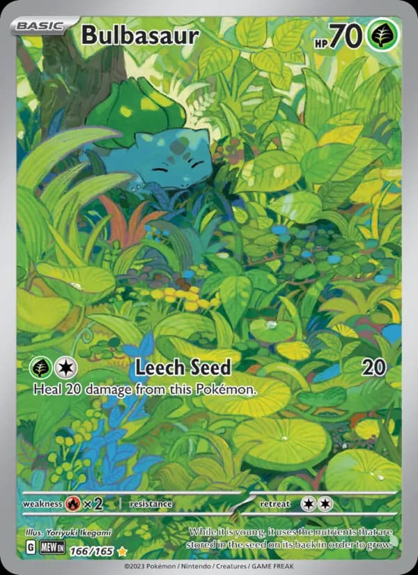 Bulbasaur – 151 166