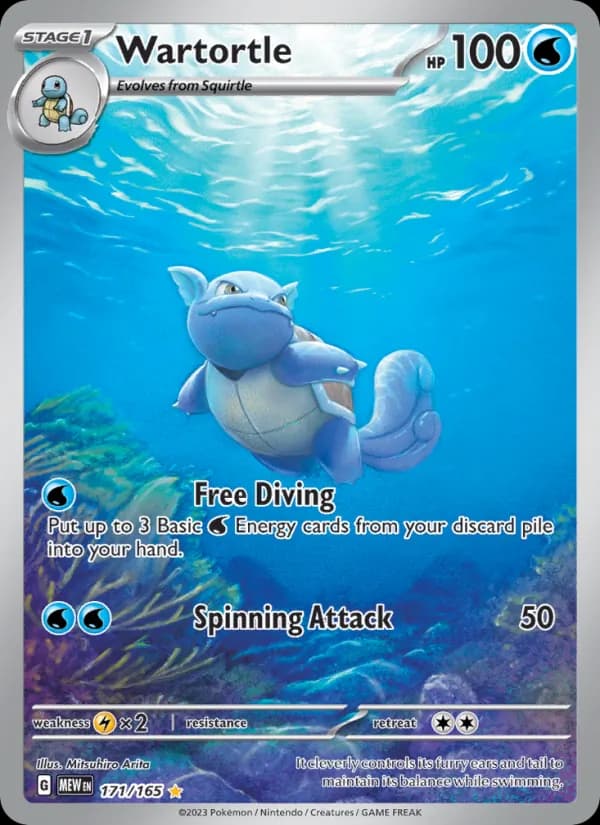 Wartortle – 151 171