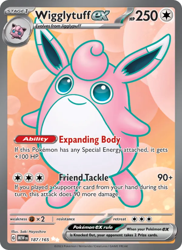 Wigglytuff ex – 151 187
