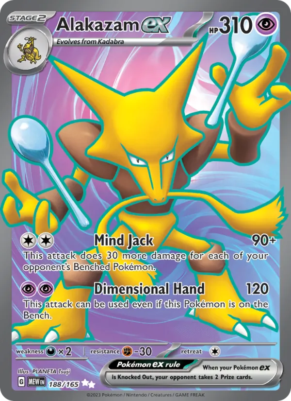 Alakazam ex – 151 188