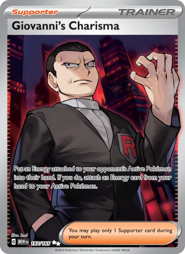 Giovanni's Charisma – 151 197