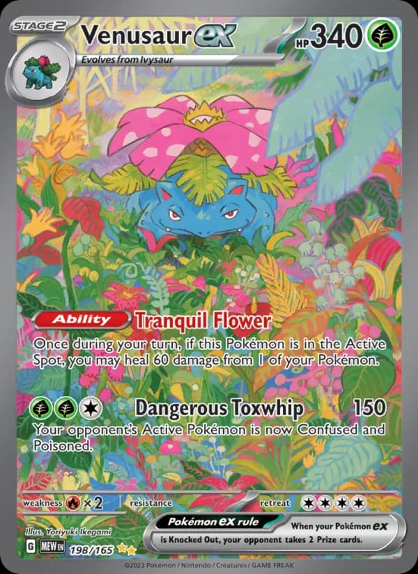 Venusaur ex – 151 198