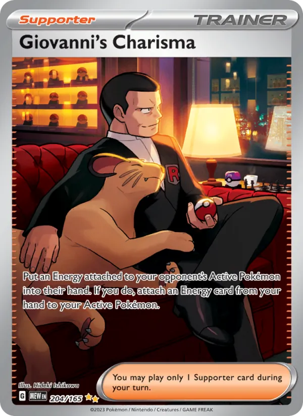 Giovanni's Charisma – 151 204