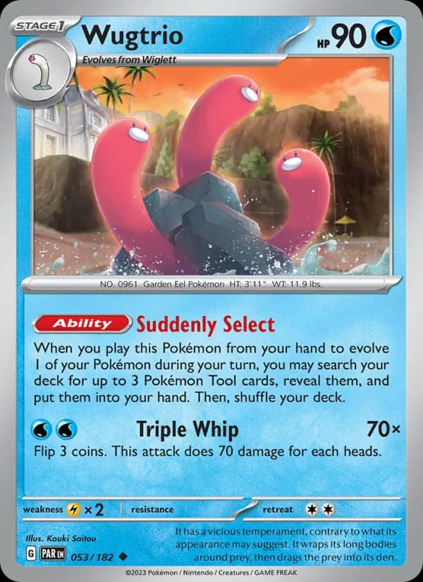 Wugtrio – Paradox Rift 053