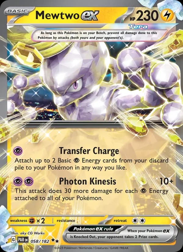 Mewtwo ex – Paradox Rift 058