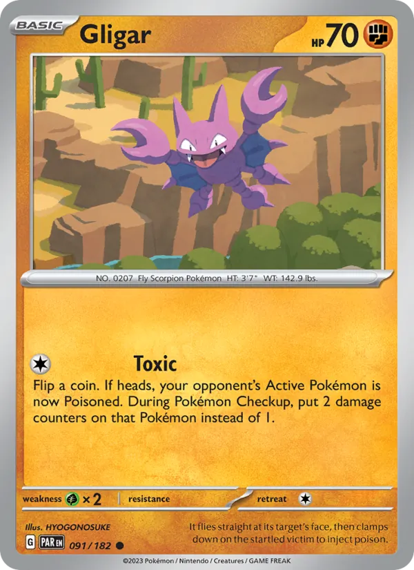 Gligar – Paradox Rift 091