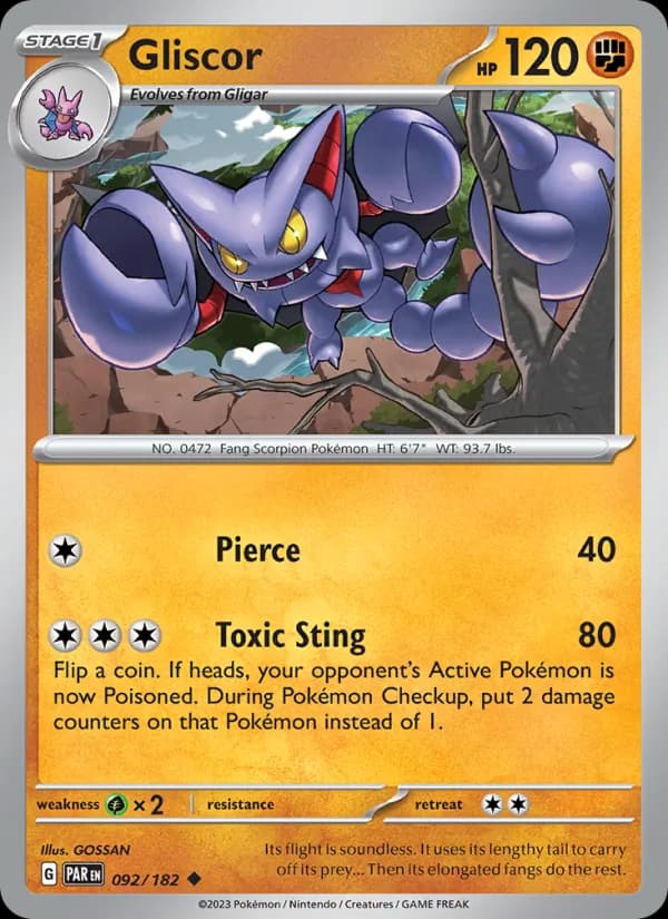 Gliscor – Paradox Rift 092