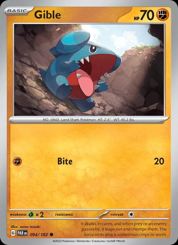 Gible – Paradox Rift 094