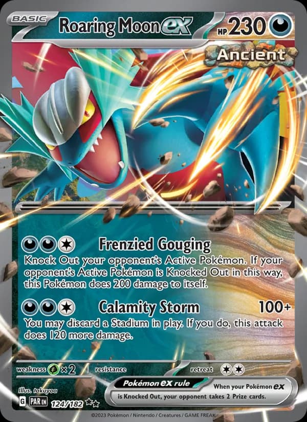 Roaring Moon ex – Paradox Rift 124