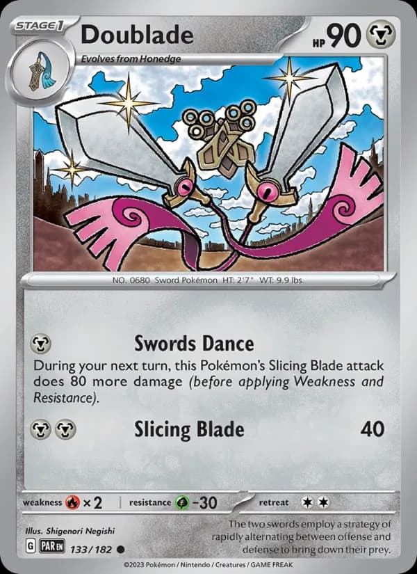 Doublade – Paradox Rift 133