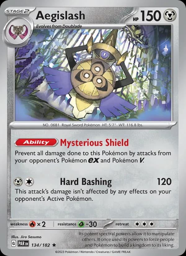 Aegislash – Paradox Rift 134