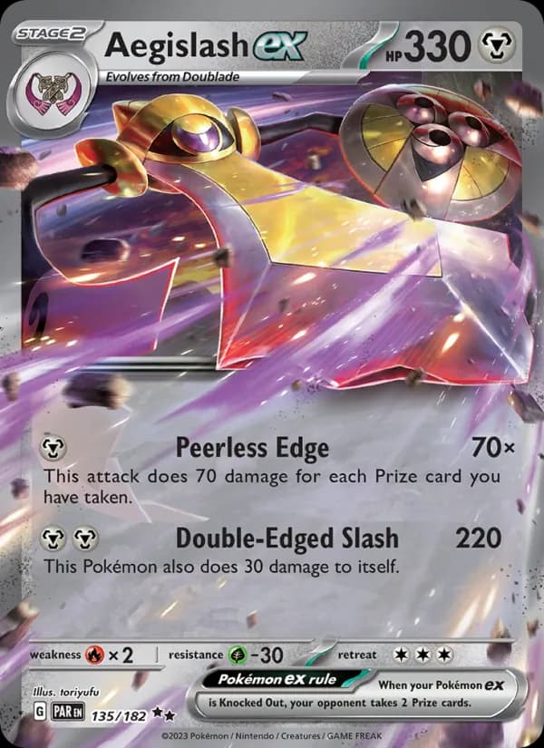 Aegislash ex – Paradox Rift 135