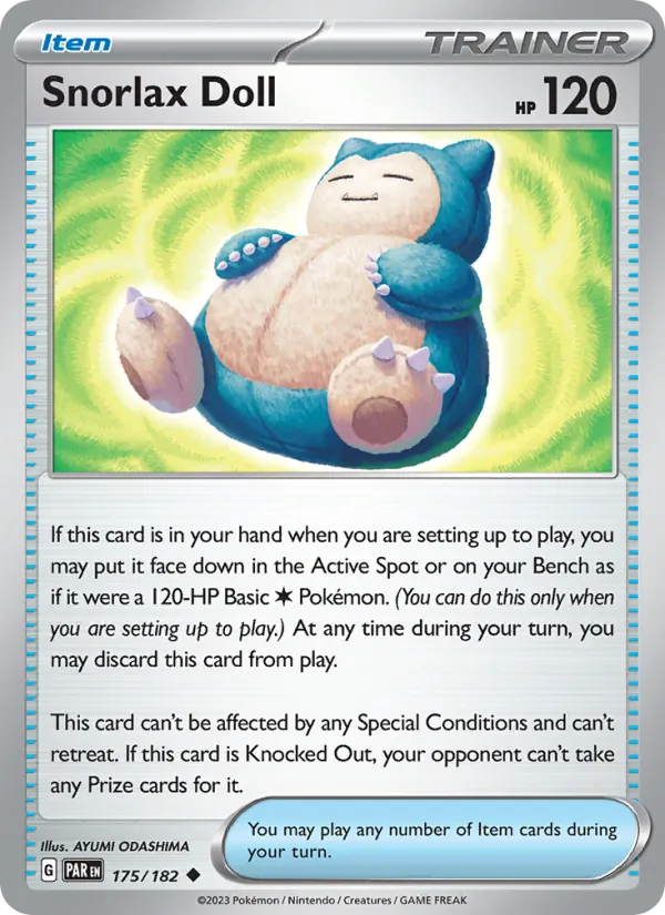 Snorlax Doll – Paradox Rift 175