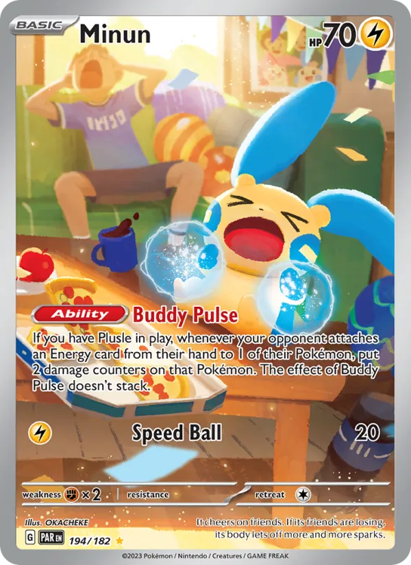 Minun – Paradox Rift 194