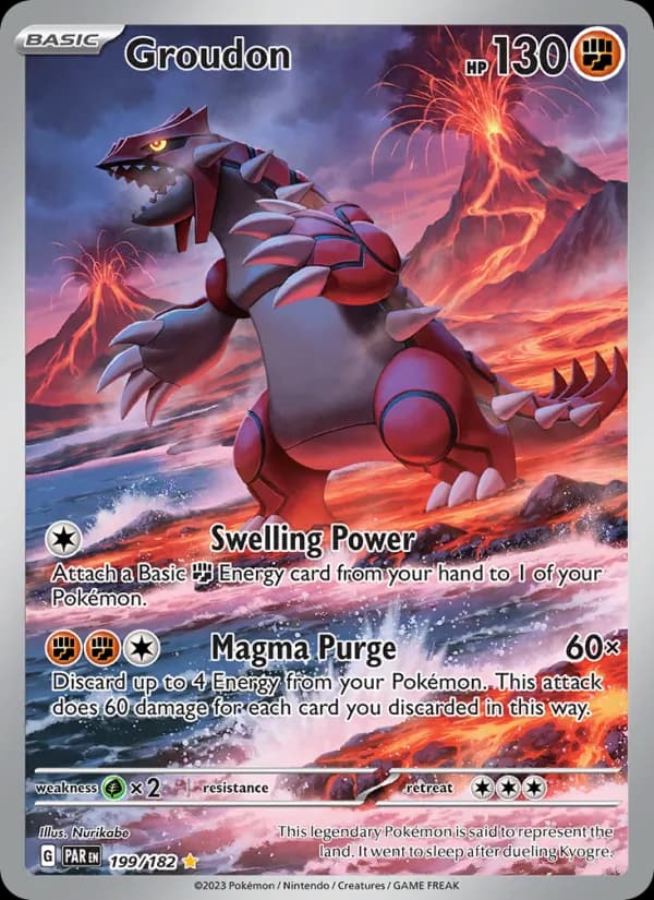Groudon – Paradox Rift 199