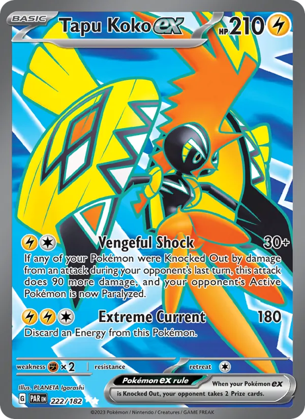 Tapu Koko ex – Paradox Rift 222