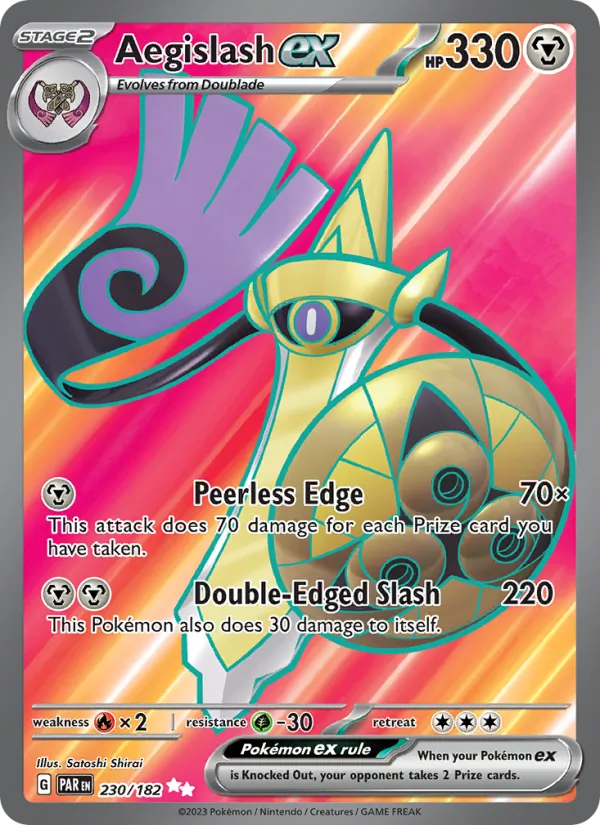 Aegislash ex – Paradox Rift 230