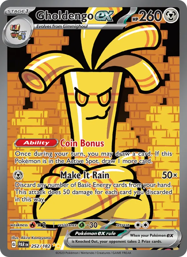 Gholdengo ex – Paradox Rift 252