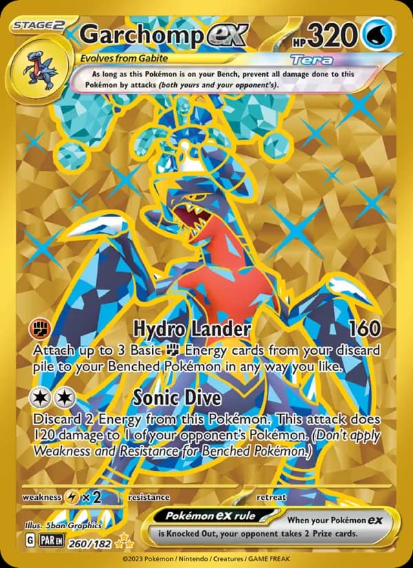 Garchomp ex – Paradox Rift 260
