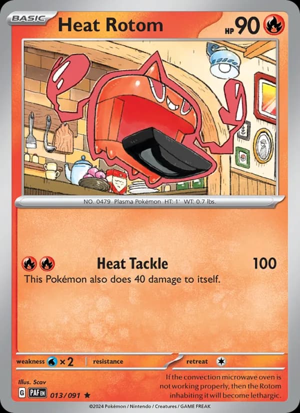 Heat Rotom – Paldean Fates 013