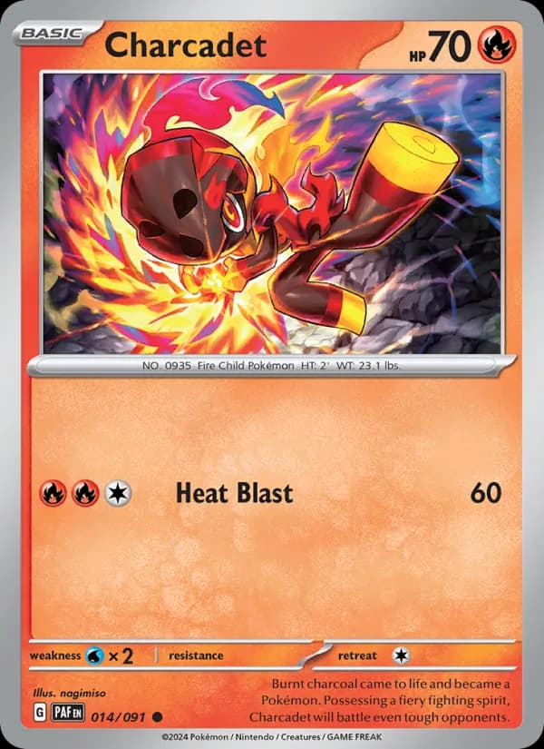 Charcadet – Paldean Fates 014